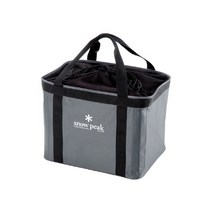 스노우피크 snowpeak 기어 컨테이너 캠핑 수납 가방, 단일 옵션