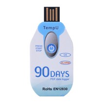 자기온습도기록계 온습도 기록용지 기록지 50LB PDF USB 온도 습도 데이터 로거 LED 표시 10000 포인트 고정밀 레코더 30/60/90 일 318EA 9, 03 90 days