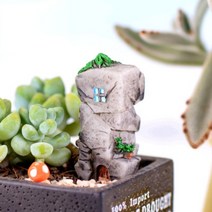 암석 돌 집 장식 랜덤 테라리움 화분 DIY 만들기 재료 미니어처 피규어, 랜덤 1P