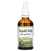 내추럴팩터스 아이오딘 리퀴드켈프 800mcg 50ml 미량미네랄 이뮨비타민 임산부 요드 컨디션, 3병, 3병