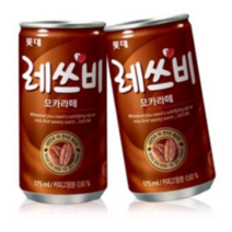 레쓰비 모카라떼, 175ml, 140캔