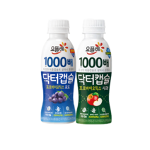 요플레 닥터캡슐130mlx20개 (포도12+사과8)/1000배/유산균/냉장무배, 20개, 130ml