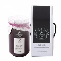 한터식품 애플 아로니아베리잼 250g 무설탕수제잼