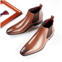 ANYOU 남성정장부츠 빅사이즈 가죽 첼시부츠 240~275mm