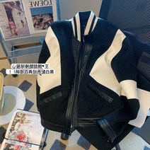 과잠 힙합 아메리칸 커플 봄버 퀄팅 남성 야구 점퍼 탑보이 동호회 리버서블 패치