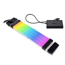 리안리 STRIMER PLUS V2 RGB 24핀 케이블 PW24-PV2 0.22m