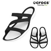 크록스 CROCS 당일발송 여성 스위프트 워터 샌들 203998-066