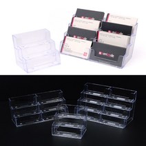 키알리 3단 6단 8단 아크릴 명함꽂이 명함보관함 카드꽂이 쿠폰꽂이 메모꽂이, 제품선택