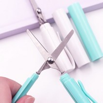 펜모양 가위 시저 휴대용 소형 재단 사무 클립형, 기본, 상품선택