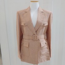 이엔씨 린넨벨티드 자켓(enjk01304we)