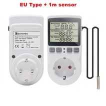 디지털 온도 조절기 타이머 스위치 EU 소켓 230V 16A 타이밍 온도 온도 조절기, 협력사, EU 유형