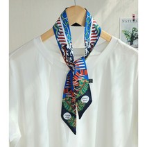 미니 스카프 봄 쁘띠 실크 봄 여름 가을 겨울 플라워 가방 손잡이