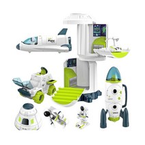 우주탐사 왕복선 자동차 4종 세트 유인로켓 장난감, 우주유인로켓