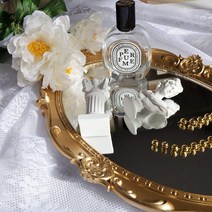 라이트앤 앤티크 골드 미러 트레이, 골드 미러트레이 - 타원형