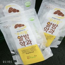 산지직송 우리밀과 공주밤으로 만든 우리밀 밤약과 190g, 1팩