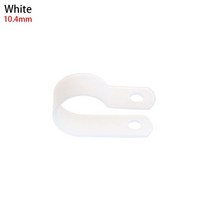 견고한 10/100Pcs 11mm 자동차 배선 하네스 패스너 클립 케이블 파이프 타이 랩 클램프 오일 빔 라인 푸시, 한개옵션1, 05 100pcs