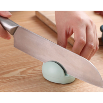 너나마켓 미니 칼갈이 가정용 칼연마 휴대용 캠핑용, 1개, 노랑