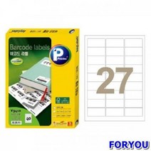 ForU730 애니라벨 바코드용 01mm 100매 스티커라벨 인쇄용지 다용도스티커라벨, 상세페이지 참조