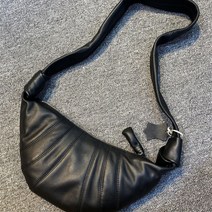 크로스 대각선 바게트 크로와상백 만두 가방 크루아상백 양가죽 반달백 레더 숄더