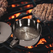 국산 기름 받이 기름받이 통 삼겹살 고기 기름, 단품