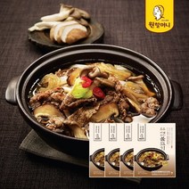 [원할머니] 명품버섯뚝배기불고기 410gx4팩, 1세트, 단일상품_개당 용량_상세페이지참조
