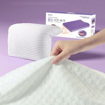 루아리빙 숙면베게 젤리베게 실리콘쿠션 쿨링배게+베게커버, 2set
