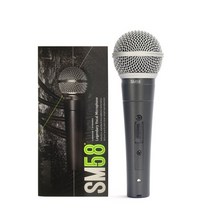 고품질 SM58 LC 유선 다이나믹 카디오이드 마이크 클리어 사운드 Microfonos Microfone, 01 SM58S NEW