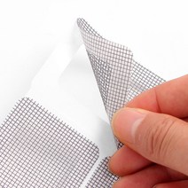 방충망 땜빵 메꾸기 패치스티커 블랙 40P 창문 셀프보수 샷시 물구멍방충망 모기장원단