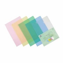 소모품 문화 반투명 클리어홀더 F493 7 10매묶음, 단품