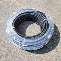 국산 CD관 난연(백색) 일반(검정) 전선관 주름관 16/22/28mm, 일반(흑색), 22mm 100M