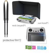 DJI 디지아이 매빅 3 Classic Mini PRO/ Air 2S 컨트롤러용 소가죽 넥 스트랩 랜야드 RC PRO 스크린 리모컨, [05] 3-in-1 combo