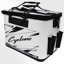 ZRZ 제로조구 Cyclone 밑밥통 바칸 EVA 하드타입 주걱걸이 기포기 주머니 살림통, 화이트