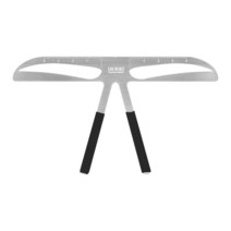 스테인레스 스틸 눈썹 측정 눈금자 눈썹 셰이퍼 영구 화장 스텐실 황금 비율 캘리퍼스 메이크업 도구, 기준, 하나