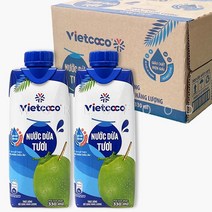 베트남 비엣코코 코코넛워터100% vietcoco coconut Water nuoc dua, 24개입, 330ml