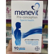 메네비트 Menevit 임신준비 멀티비타민 남성 90정, 2개