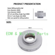 밀링작업대 드릴링머신 작업대 밀링선반 미니 밀링 머신 타일면치기 다이얼 125 스케일 링 Z 축 y축 X 축, 03 X-Axis
