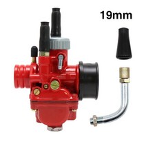 오토바이 기화기 ZSDTRP-모델 PHBG DS 레이싱 엘보 튜브 기화기 17mm 21mm DIO JOG 50cc BWS100 용, 05 19mm red