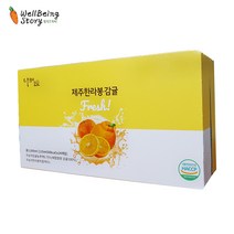 나무야 제주 무농약 한라봉 감귤 주스 24팩 어린이 쥬스 1박스, 125ml