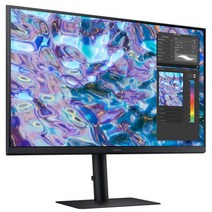 삼성전자 27인치 세로 모니터 S27B610 75Hz QHD IPS 피벗 프리싱크, S27B610/LS27B610EQKXKR
