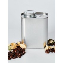 원두 보관 통 커피 밸브 포함 200g 저장 용기 카페 주방 식품 등급 주석 상자 콩 차 용기 공장 직접 판매 금속 캔, 은 주석