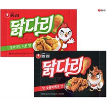 농심 닭다리 후라이드치킨맛 핫숯불바베큐 66g 10개, 꿀도매꿀소매 핫숯불바베큐맛, 꿀도매꿀소매 본상품선택