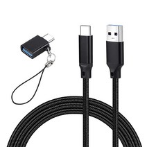 Focusrite 스칼렛 솔로(3세대) 스칼렛 2i2(3세대) 오디오 인터페이스용 USB C 케이블 교체품 USB C 수 - USB 암 어댑터 나일론 브레이드 2m(6.5피