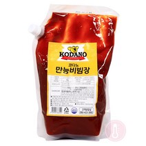 푸드올마켓_ 코다노 만능비빔장 2kg, 1개, 단품