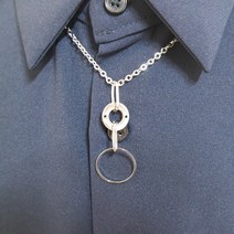 맨탑 체인 남자 멀티 써클 도형 목걸이