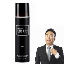 박명수흑채 박명수 헤어리치 스프레이흑채 120g+사은품 흑체 흑채스프레이 증모제, 1개, 흑갈색