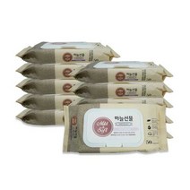 하늘선물 물티슈 50매 캡형 저자극 아기 물휴지, 없음, 1개, 50매입