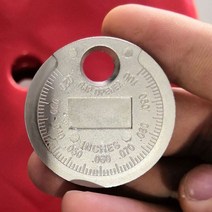 06-24mm 범위 점화 플러그 게이지 점화 플러그 갭 게이지 도구 측정 코인 타입