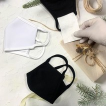 행복생활백서 필터교체형 3D 입체면마스크 화이트 3매 성인용