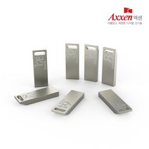 [액센] USB U40 Bullet [USB 2.0] [메탈실버/8GB]