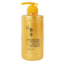 실크처럼 매끄럽고 촉촉하게 밀키 헤어 에센스 540ml 향 좋은 미용실 사춘기 청소년 초등 학생 헤어 지성 두피 정수리 탈모 비듬 새치 냄새 예방 방지, 1, 본상품선택